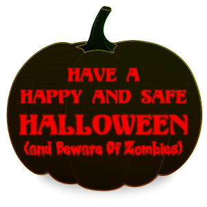 Have a Happy and Safe Halloween Pumpkin