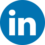 Circle icon for LinkedIn